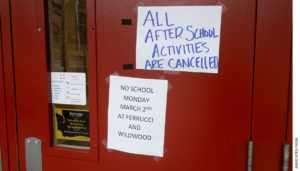 Closing Schools To Slow a Pandemic