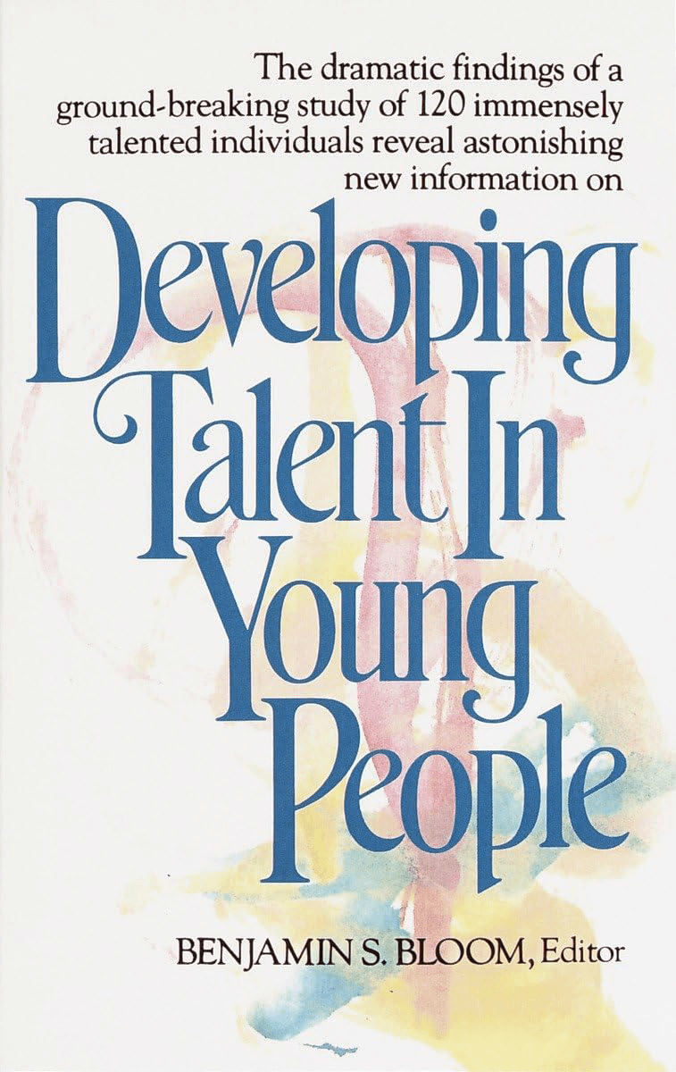 Book cover of Developing Talent in Young People