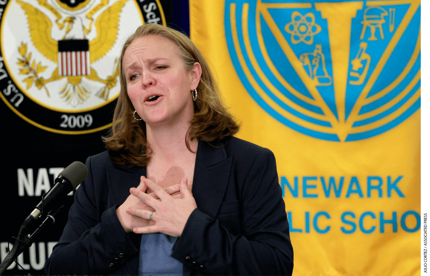 Cami Anderson was tapped as superintendent of Newark Public Schools in May 2011.