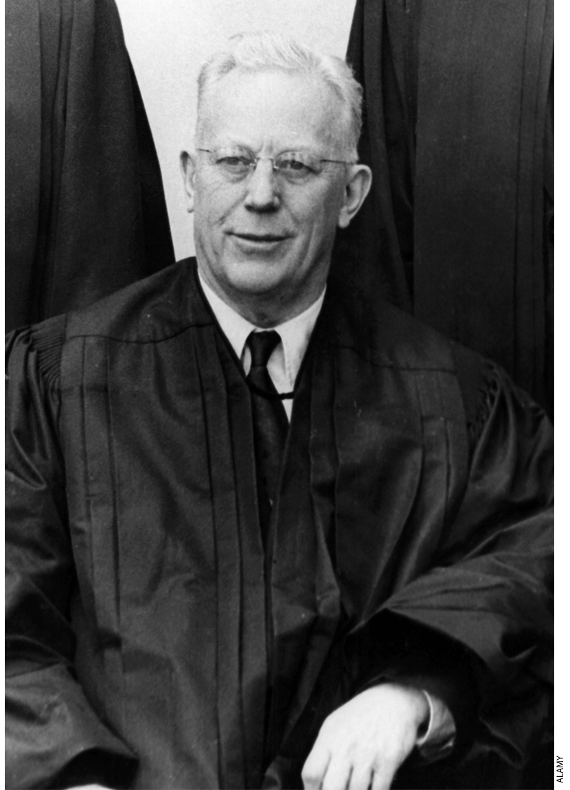 Photo of Chief Justice Earl Warren