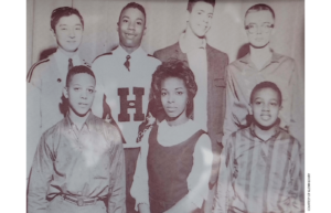 The author (front row, right) as a 12-year-old student at Harlan High School on the south side of Chicago, circa 1960.