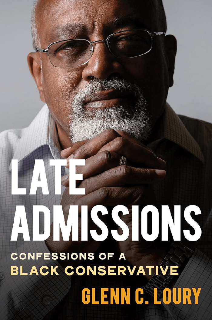 Book cover of Late Admissions by Glenn Loury