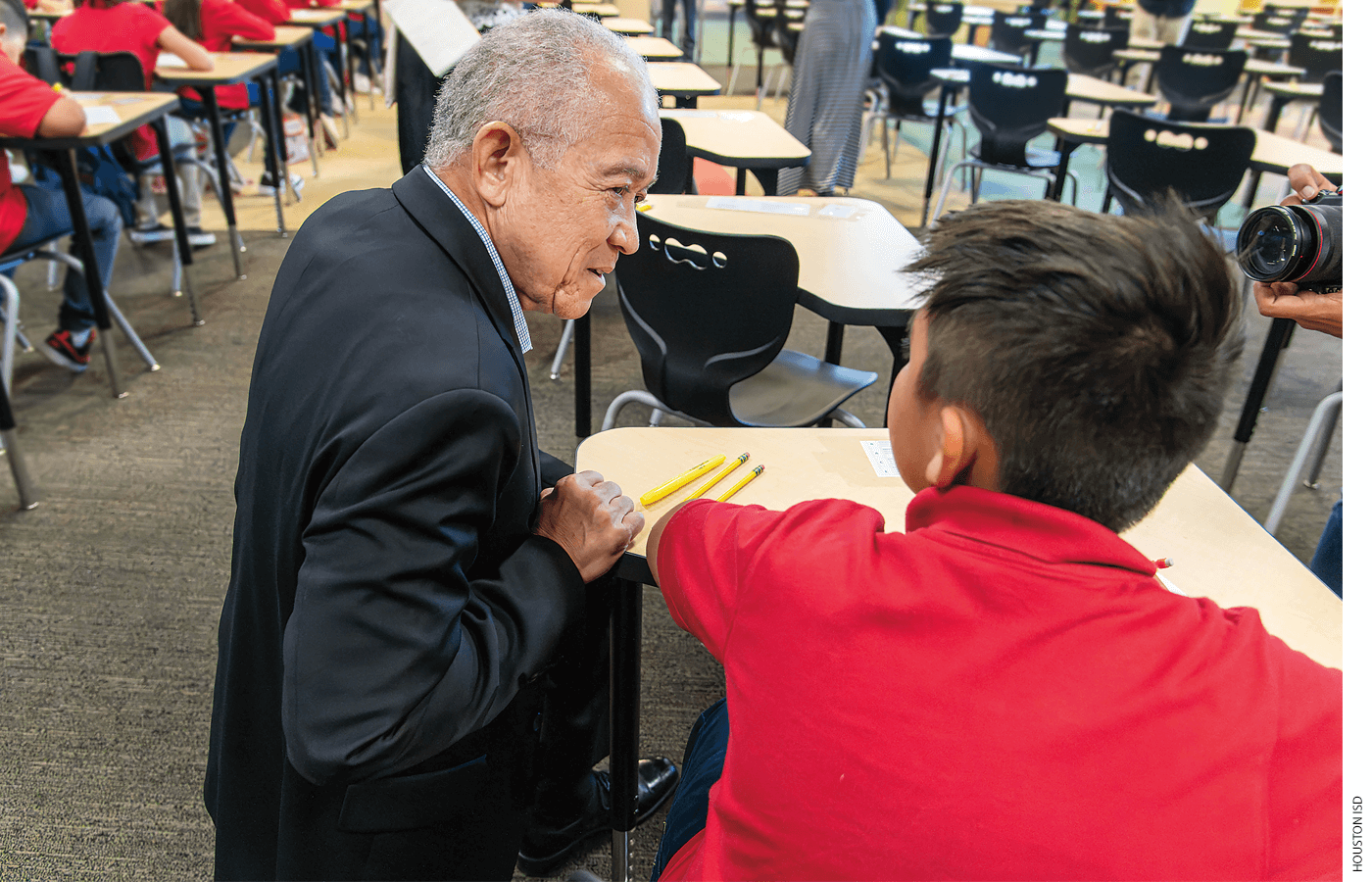 Superintendent Mike Miles took the reins of Houston Independent School District in June 2023—to much fanfare and resistance—as part of a takeover by the Texas Education Agency.