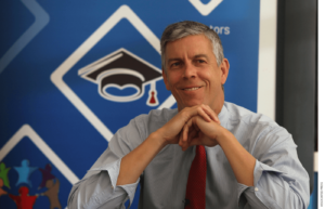 Former secretary of education Arne Duncan