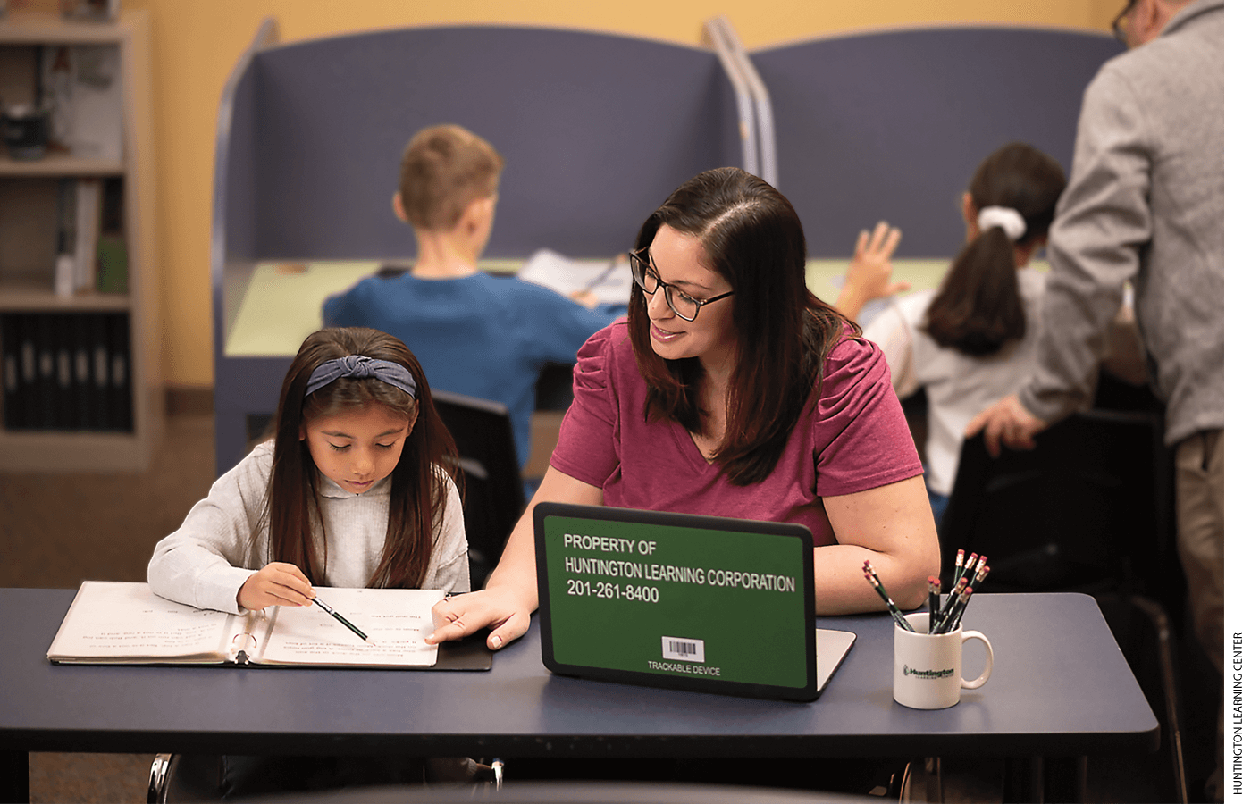 With locations across the U.S., Huntington Learning Center offers in-person tutoring services for a variety of academic needs, which have become more acute since Covid.