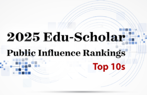 2025 RHSU Edu-Scholar Public Influence: Top 10 Lists